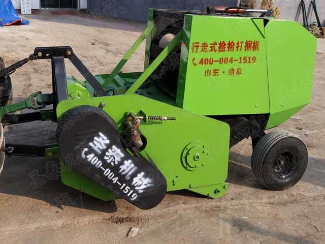 秸稈回收打捆機結構簡單，重量輕，便於維修