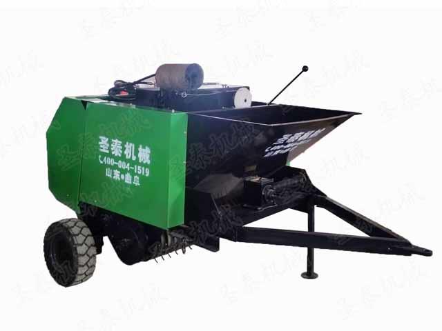 青贮稻草打捆机具有整机刚性好（hǎo），主件使用寿命长（zhǎng）