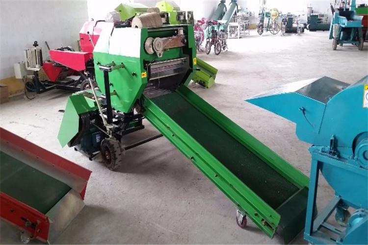 打捆包膜機的齒輪泵的工作原理可知，吸油腔（qiāng）與（yǔ）壓油腔的壓力是不一致的，兩者是靠齒輪端麵與端蓋；齒頂與泵體之間相互運動（dòng）的間隙（xì）密封的