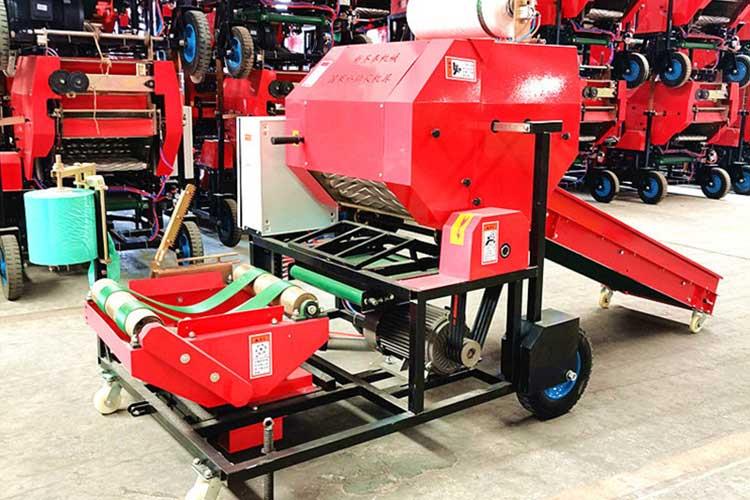 打捆包膜一体机