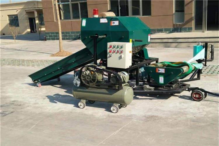 我們在把（bǎ）秸稈打捆機的液壓管與拖拉機的（de）液壓輸出（chū）端連接以後，要注意檢查一下液壓管路是否存在泄漏的現象（xiàng）